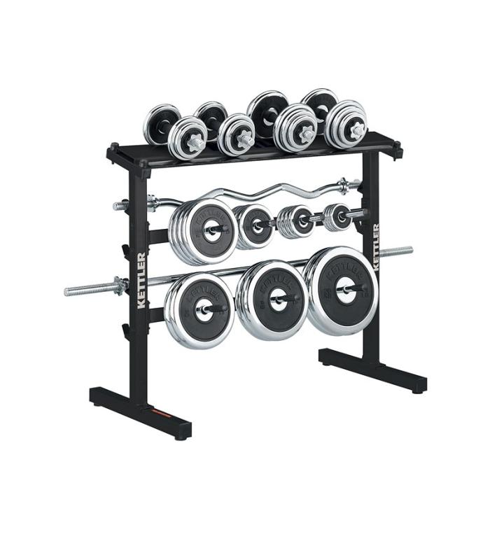 Kettler Weight Bar and Disk Rack KE7499-300 Home Workout Gym (Enquiry)
