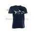 Abroz Round Neck Shark A002 Navy Blue T-Shirt With Cool-Tech Dry Fast Sports Jersey