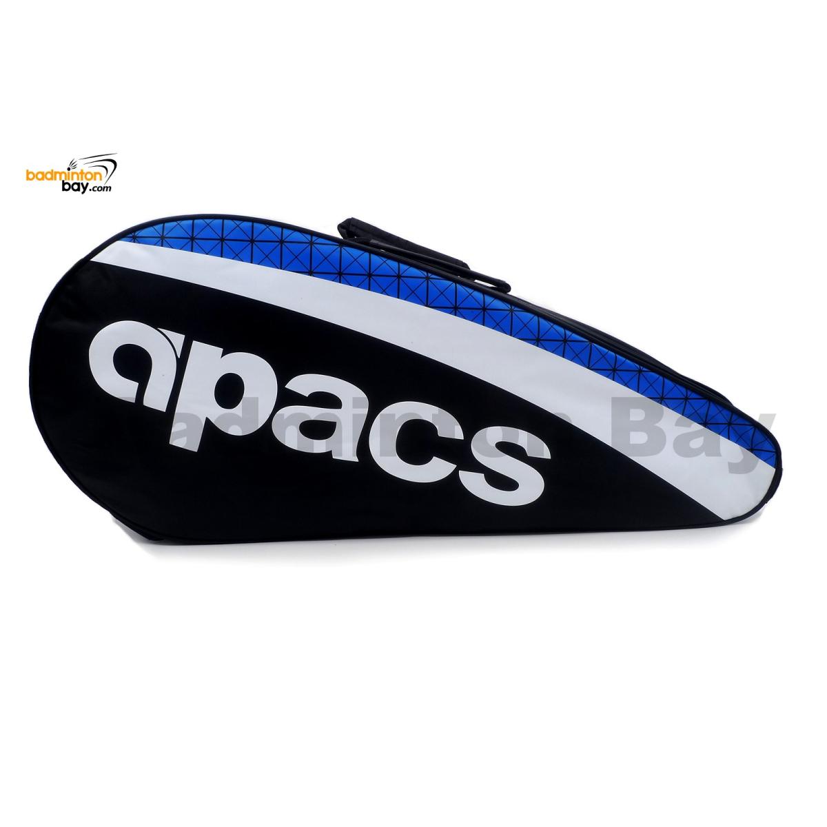 Apacs 2 Compartments Padded Badminton Racket Bag AP2520 Black White