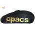 Apacs 2 Compartments Padded Half-thermal Badminton Racket Bag BP-D2611-YC