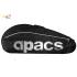 Apacs 2 Compartments Padded Half-thermal Badminton Racket Bag BP-D2611-YC