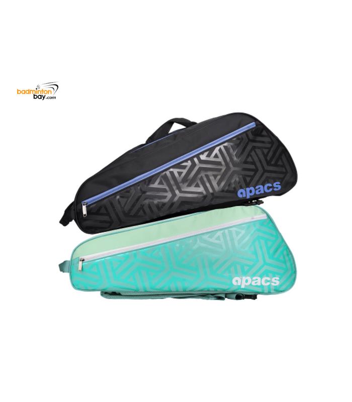 Apacs 2 Compartments Padded Backpack Half-thermal Badminton Racket Bag D2805-SF