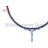 Apacs Blend Duo 10X Blue Red White Badminton Racket (6U)