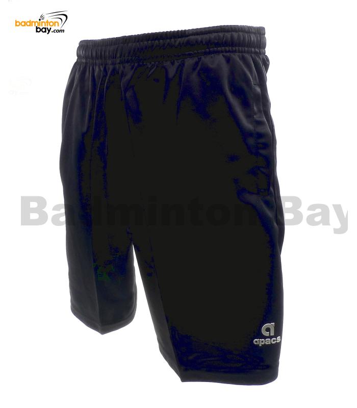 Apacs Dri-Fast Black Sport Shorts Pants AP-063ii