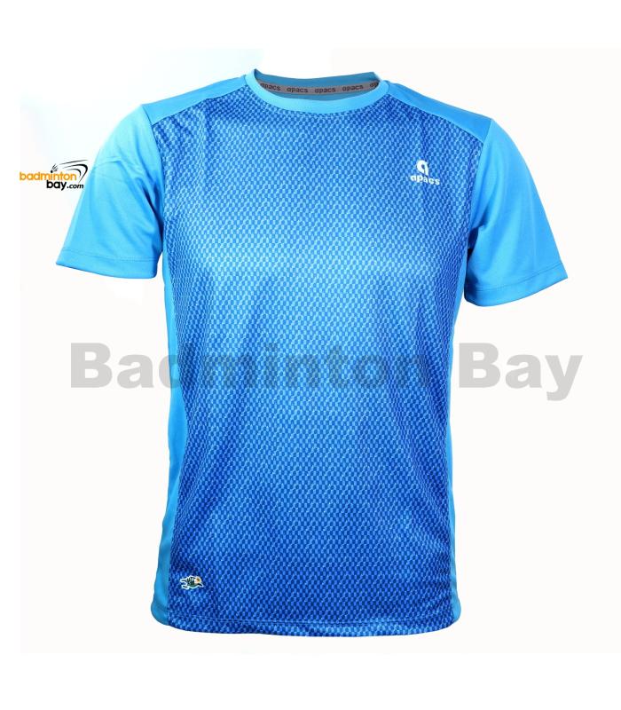 Apacs Dri-Fast AP10107 Sky Blue T-Shirt Quick Dry Sports Jersey