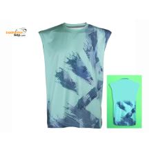 Apacs Dri-Fast SL22222 Sleeveless Mint Green Sports Quick Dry T-Shirt Jersey