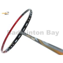 Apacs Cross Court Power Black Maroon Badminton Racket (4U)