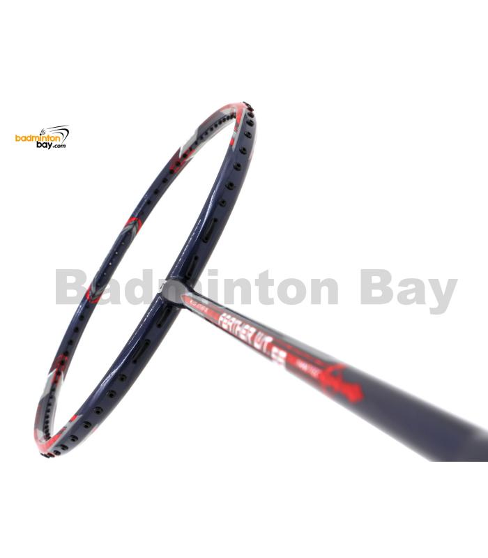 Apacs Feather Weight 55 Navy Red Badminton Racket (8U) Worlds Lightest Badminton Racket