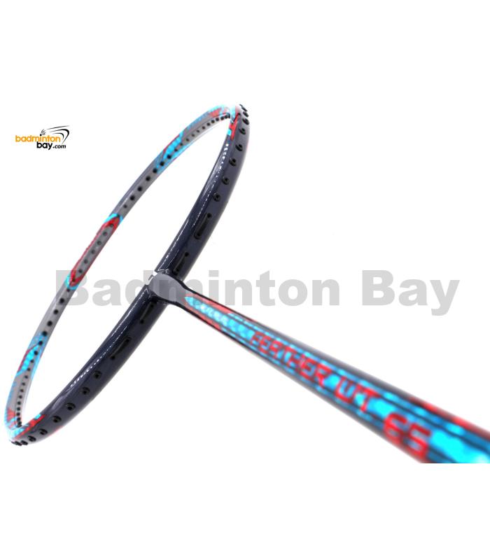 Apacs Feather Weight 65 Navy Grey Badminton Racket (7U)