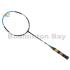 Apacs Feather Weight 100 Black Sky Blue Badminton Racket (6U)