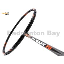 Apacs Flyweight 73 Black Orange Badminton Racket 7U (World Slimmest Badminton Shaft)