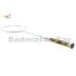 Apacs Hard Hitter Speed White Badminton Racket (4U)