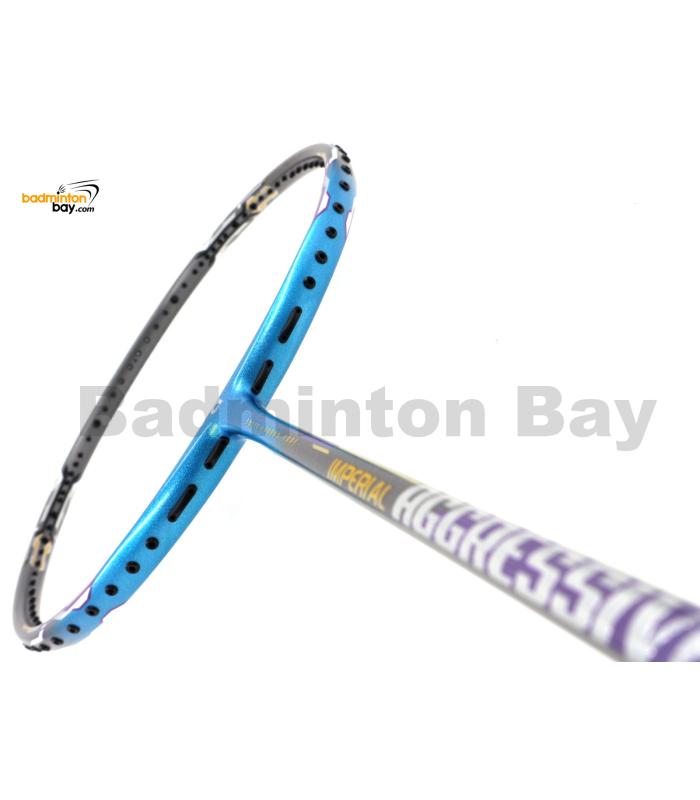 Apacs Imperial Aggressive Blue Grey Badminton Racket (5U)