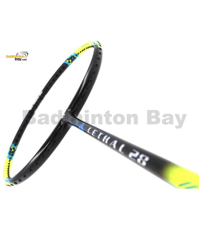 Apacs Lethal 28 Black Yellow Badminton Racket (5U)