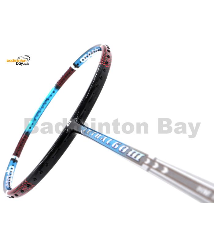 Apacs Lethal 60 III Blue Black Glossy Badminton Racket (4U)