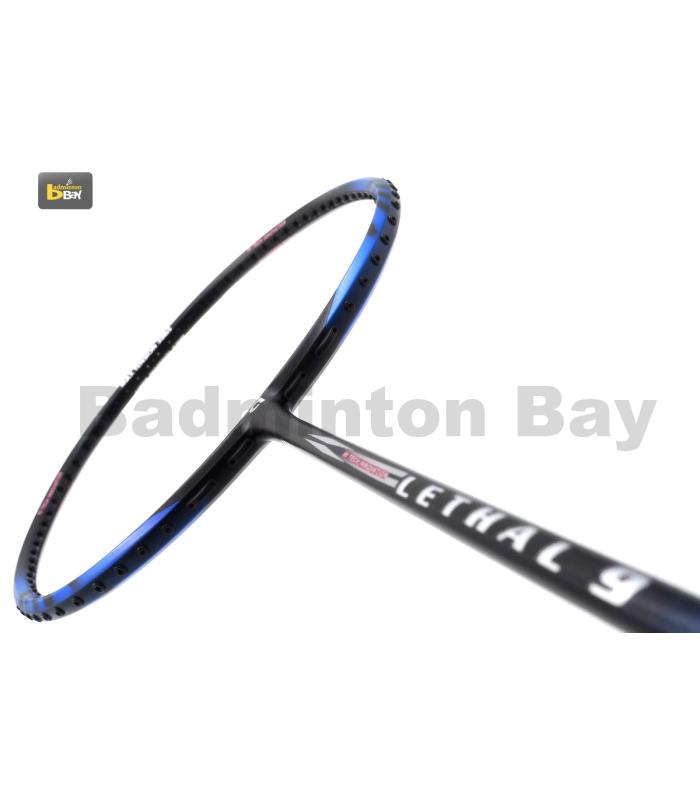 Apacs Lethal 9 Black Blue Badminton Racket (4U)