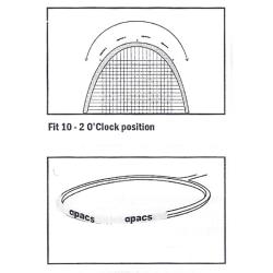 Apacs Badminton Racket Frame Protector - Increase BP by 5mm