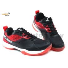 Apacs Advantage 625 Black Red Indoor Badminton Squash Court Shoes With Improved Cushioning