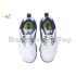 Apacs Advantage 625 White Blue Indoor Badminton Squash Court Shoes With Improved Cushioning