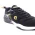 Apacs Cushion Power CP301-XY Black Gold Indoor Badminton Squash Court Shoes With Improved Cushioning , Free Shoe Bag