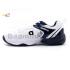 Apacs Cushion Power CP301-XY White Navy Indoor Badminton Squash Court Shoes With Improved Cushioning , Free Shoe Bag