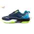 Apacs Cushion Power CP507 Navy Neon Green Indoor Badminton Squash Court Shoes With Improved Cushioning