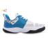 Apacs Cushion Power CP508-XY White Blue Indoor Badminton Squash Court Shoes With Improved Cushioning