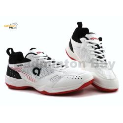 Apacs Cloud Stride CS261 White Black Red Shoe White With Improved Cushioning and Outsole