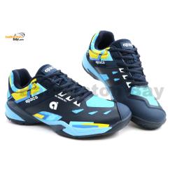 Apacs Performance 675 Shoe Navy Blue With Improved Cushioning and Outsole