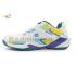 Apacs Performance 675 Shoe White Turquoise With Improved Cushioning and Outsole