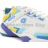 Apacs Performance 675 Shoe White Turquoise With Improved Cushioning and Outsole