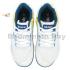 Apacs Performance 675 Shoe White Turquoise With Improved Cushioning and Outsole