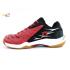 Apacs Cushion Power PRO 728 Red Black Badminton Shoes With Improved Cushioning