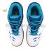 Apacs Cushion Power PRO 728 White Blue Badminton Shoes With Improved Cushioning