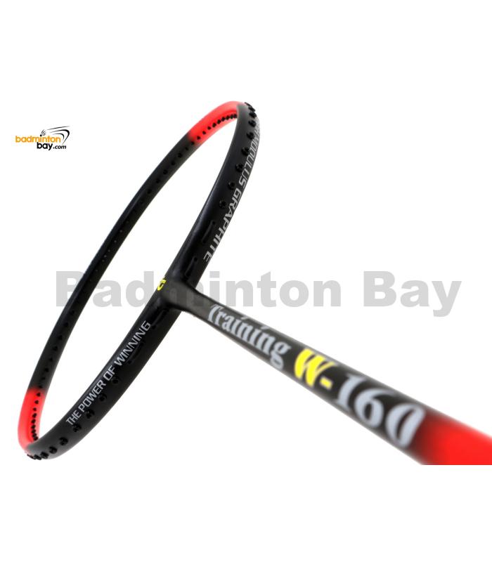 Apacs Training W-160 Red Black Matte Badminton Racket (160g)