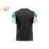 Felet Round Neck Quick Dry Fast FT RN 3623 Green Sports T-Shirt Jersey