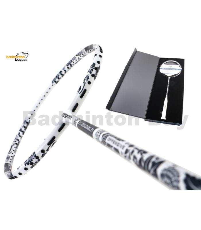 Felet Professional P1 Pro White With Collector Box Badminton Racket (4U-G1)