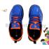 Felet - FT BS 33 Royal Blue Orange Badminton Court Shoes For KIDS