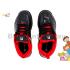 Felet - FT BS 34 Black Red Badminton Court Shoes For KIDS