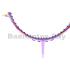 Flex Power Assassin 80 Purple Pink Badminton Racket 5U