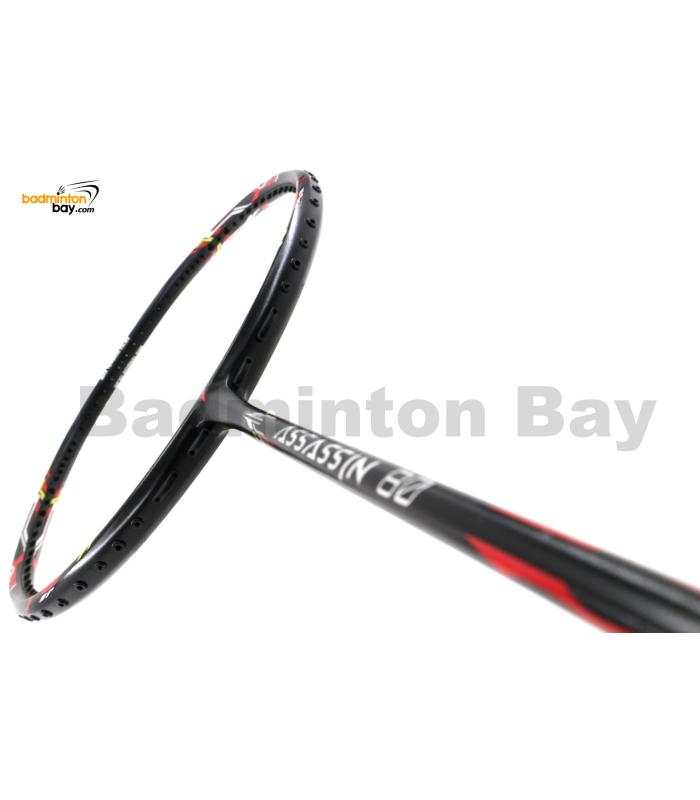 Flex Power Assassin 80 Solid Black Badminton Racket 5U