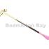 Flex Power Cyclone 21 Light Yellow Light Pink Badminton Racket 4U