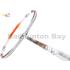 Flex Power - Fearless Eagle White Orange 5U Predator Series Limited Edition Badminton Racket with Single Bag