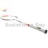 Flex Power - Fearless Eagle White Orange 5U Predator Series Limited Edition Badminton Racket with Single Bag
