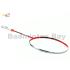 Flex Power - Ferocity Tiger Scarlet Red White 5U Predator Series Limited Edition Badminton Racket with Single Bag