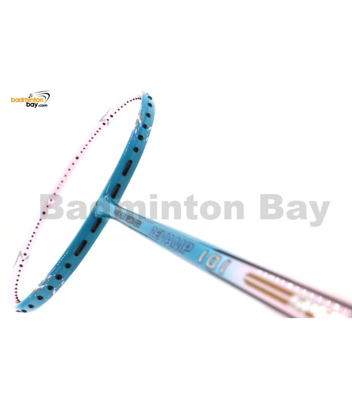 Flex Power Revamp 101 Turquoise Dusty Pink Badminton Racket 5U