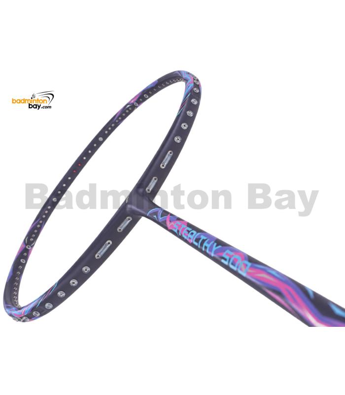 Flex Power Stealthy 500 Dark Purple Badminton Racket 4U Flex Power Stealthy 500 Dark Purple Badminton Racket 4U