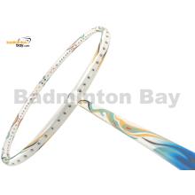 Flex Power Tomahawk White Blue Badminton Racket 4U