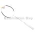 Hundred Nano Neo 7000 White Black Badminton Racket (5U-G6) HNDRD