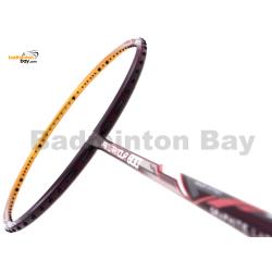 Hundred PrimeArmour 800 Dark Purple Gold Badminton Racket (4U-G6) HNDRD
